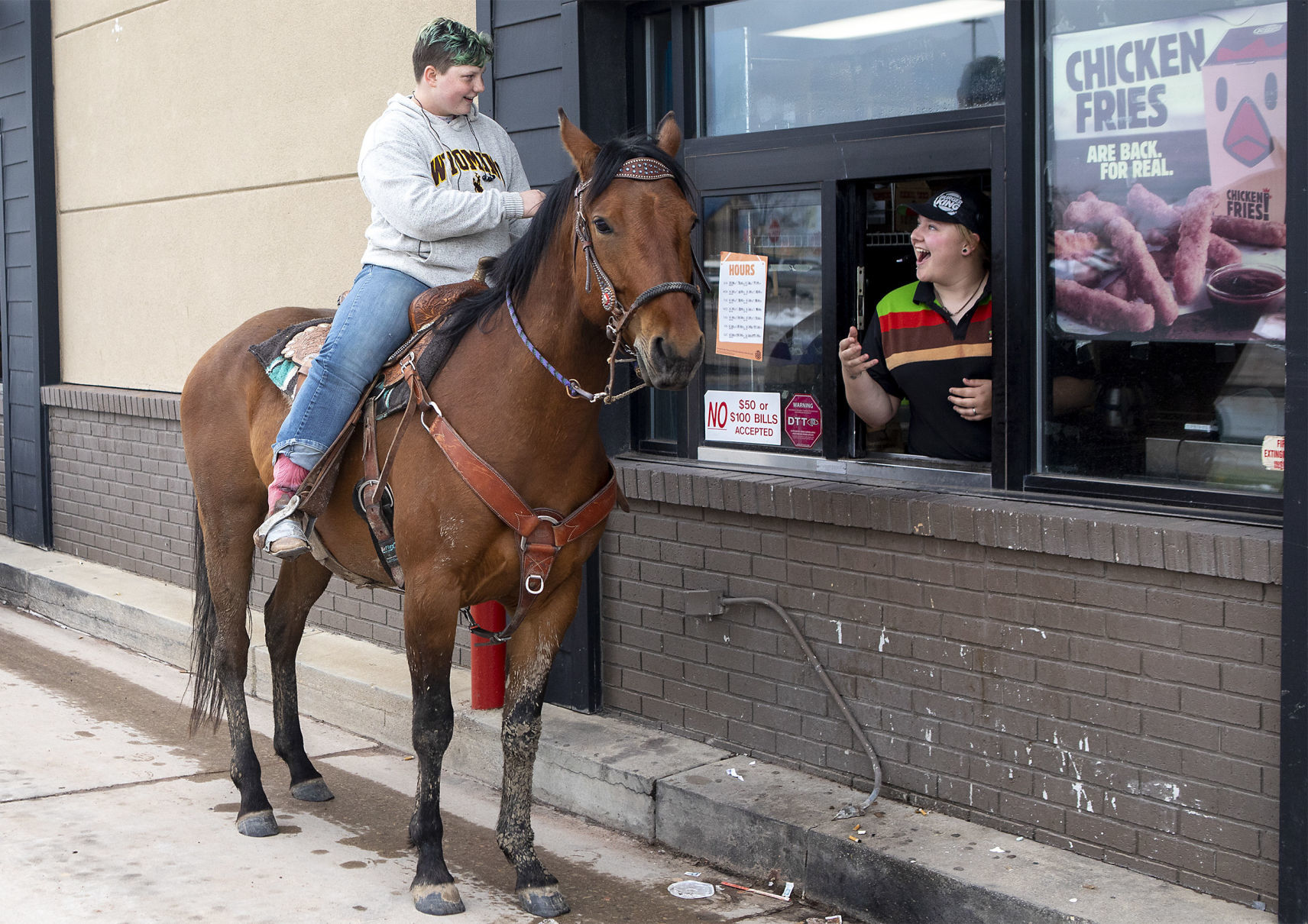 Horsin around